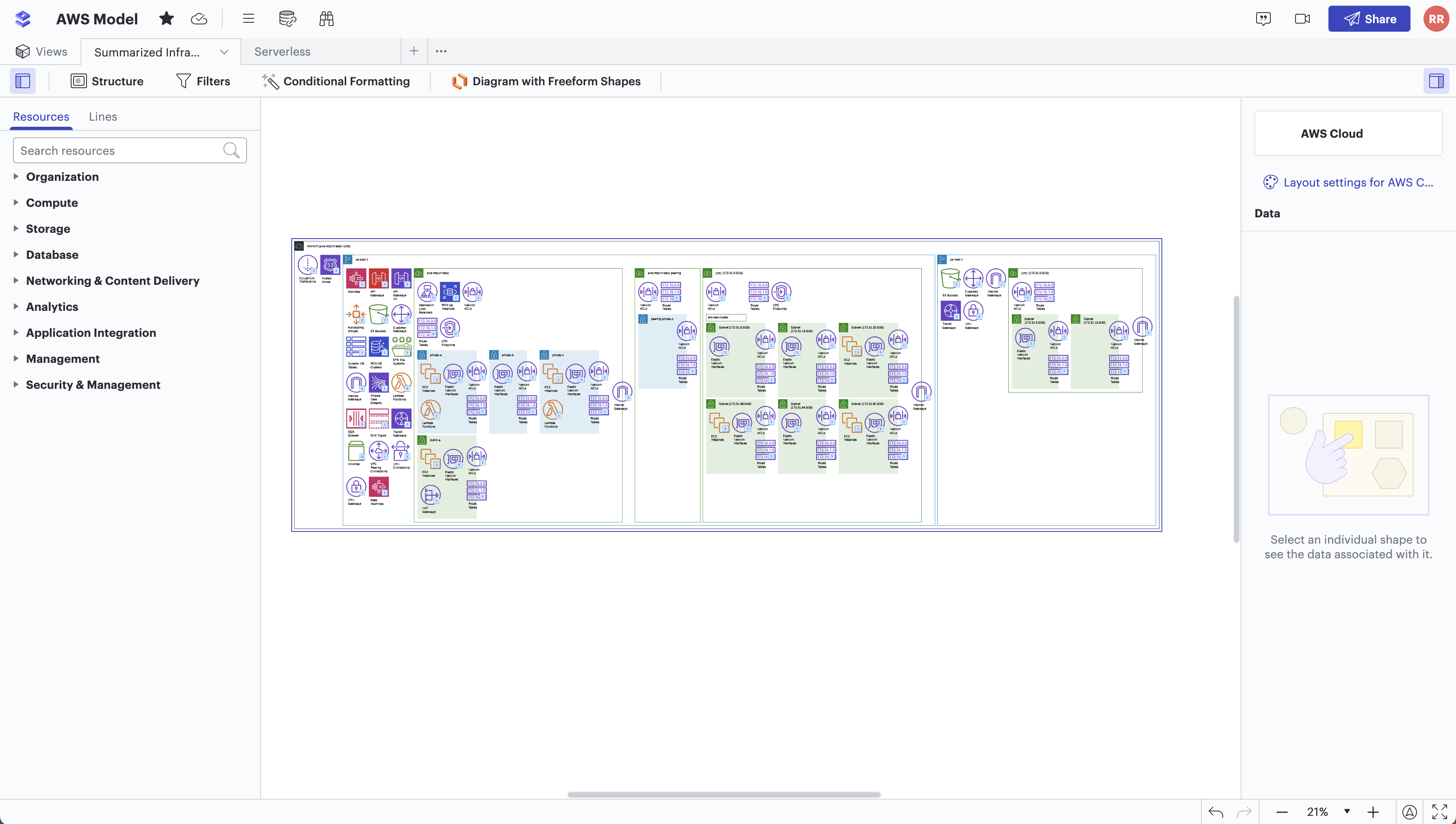 Work with AWS infrastructure models in Lucidscale – Lucid