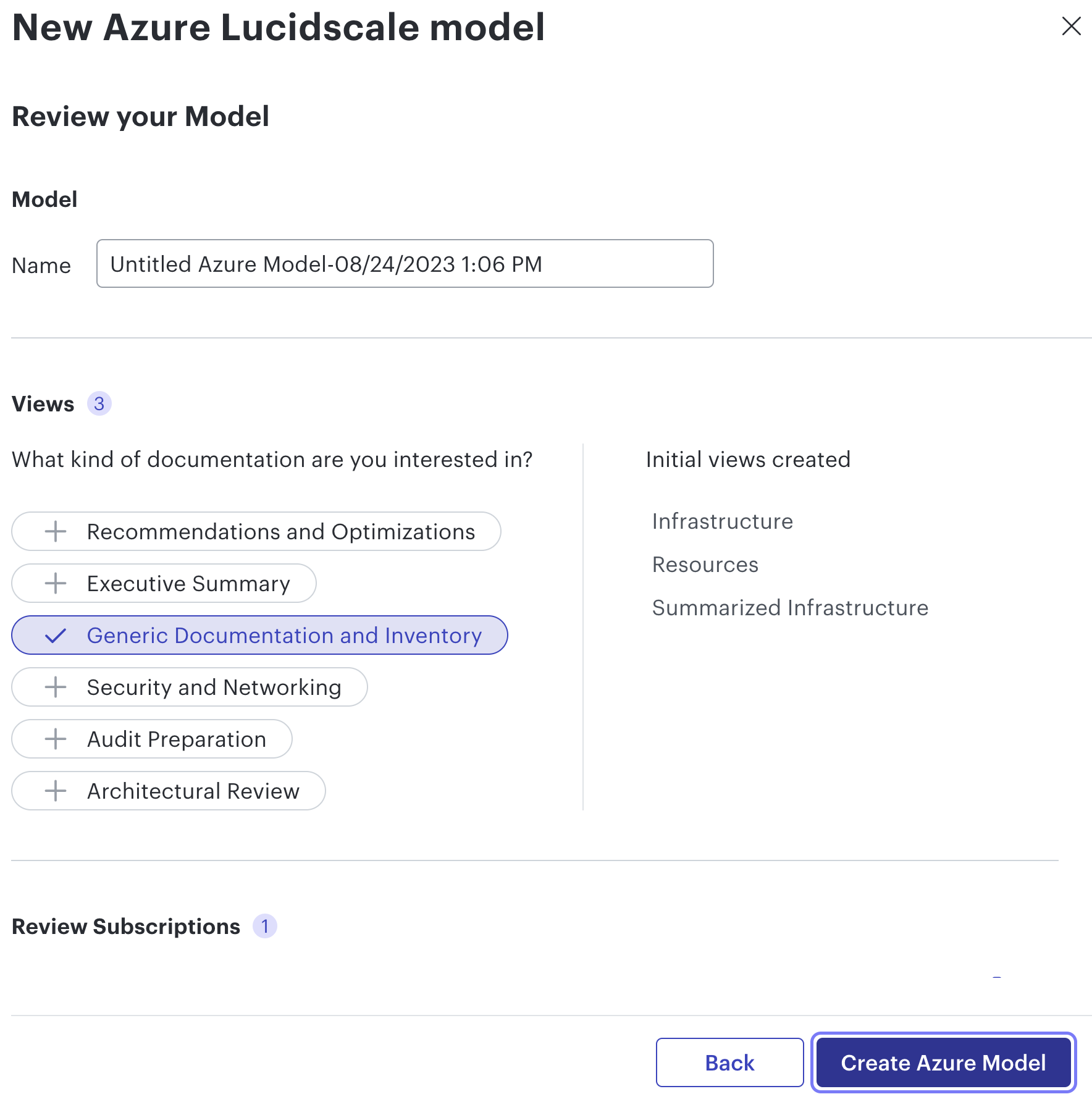 Импорт и управление данными инфраструктуры Azure в Lucidscale – Lucid