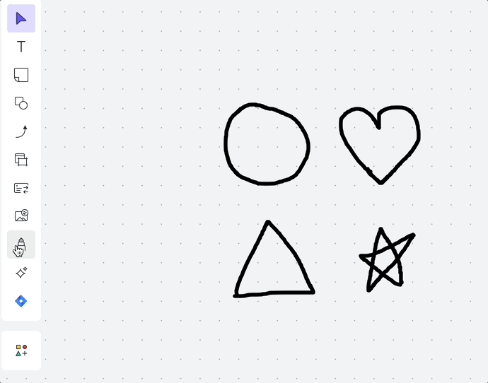 pixel-eraser-desenho à mão livre-example-in-Lucidspark.gif
