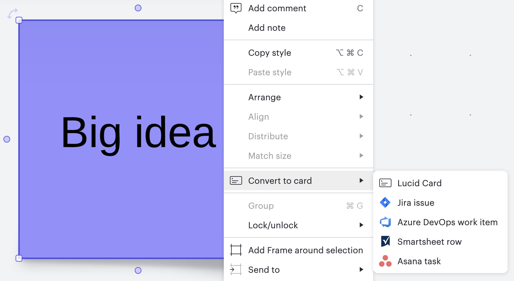 Integrate Lucid Cards with Jira – Lucid