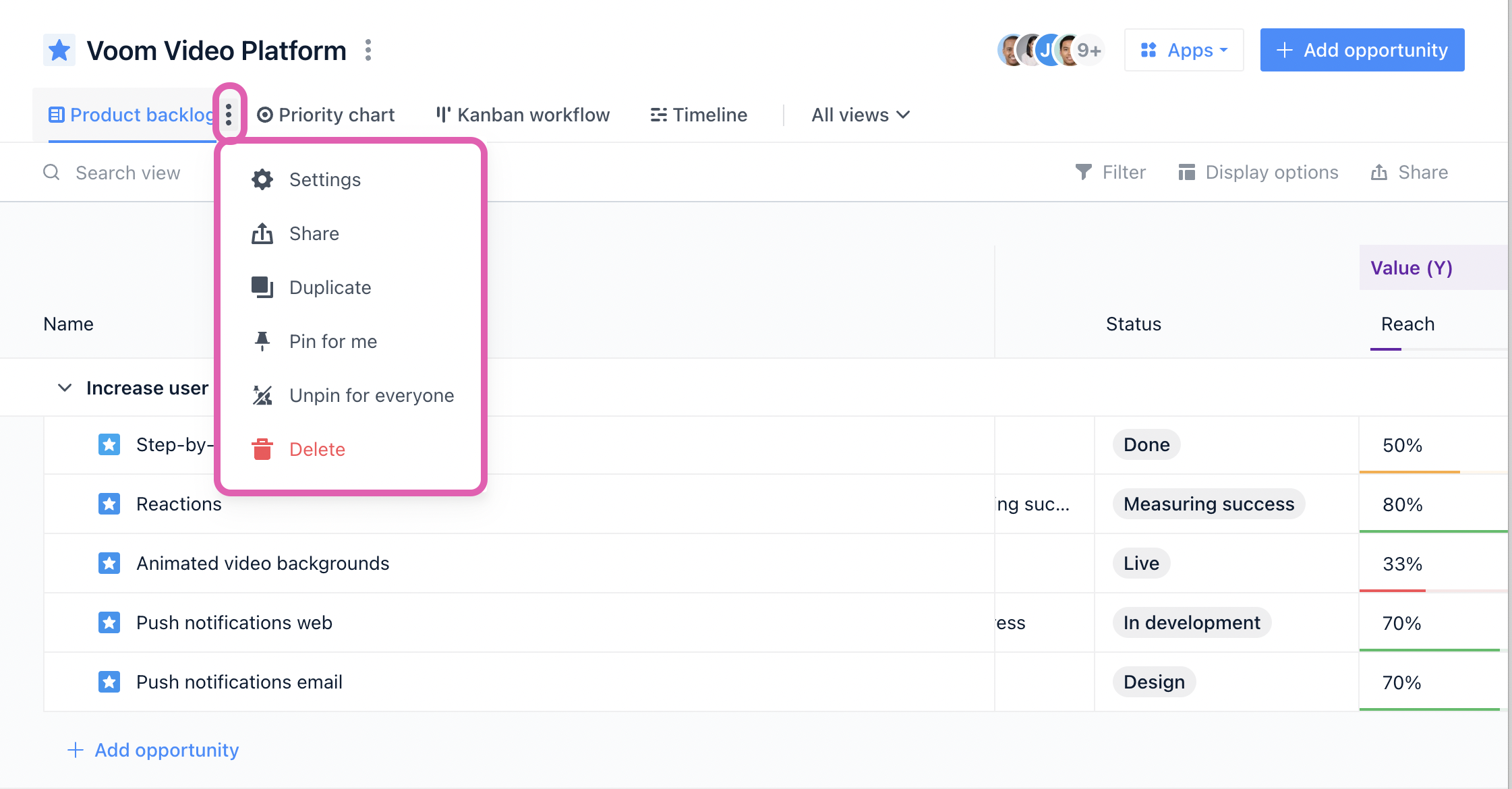 Plik three-dot-menu-to-access-view-settings-in-airfocus.png