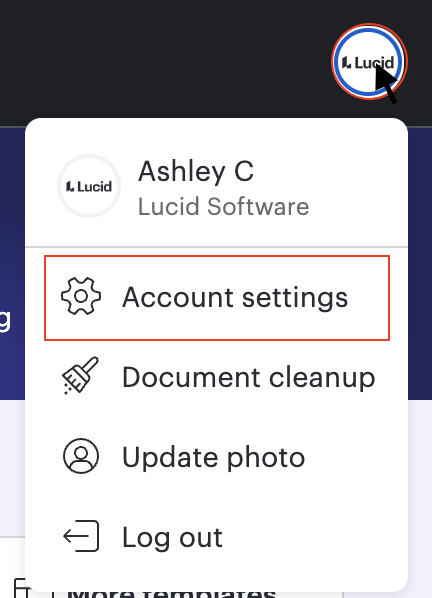 how-to-access-my-configurações da conta-in-lucid.png