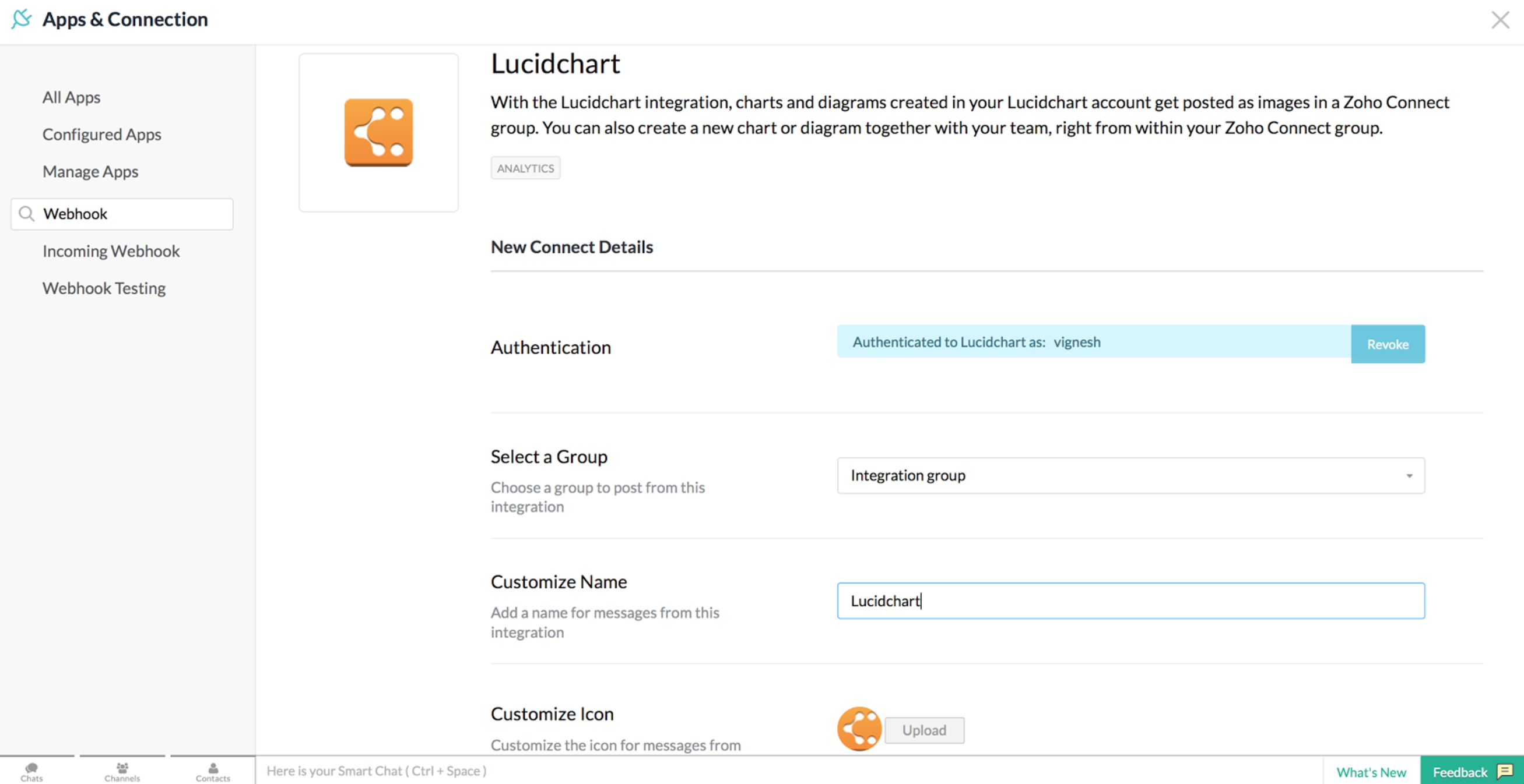 authentication-page-for-lucidchart-in-zoho-connect.png