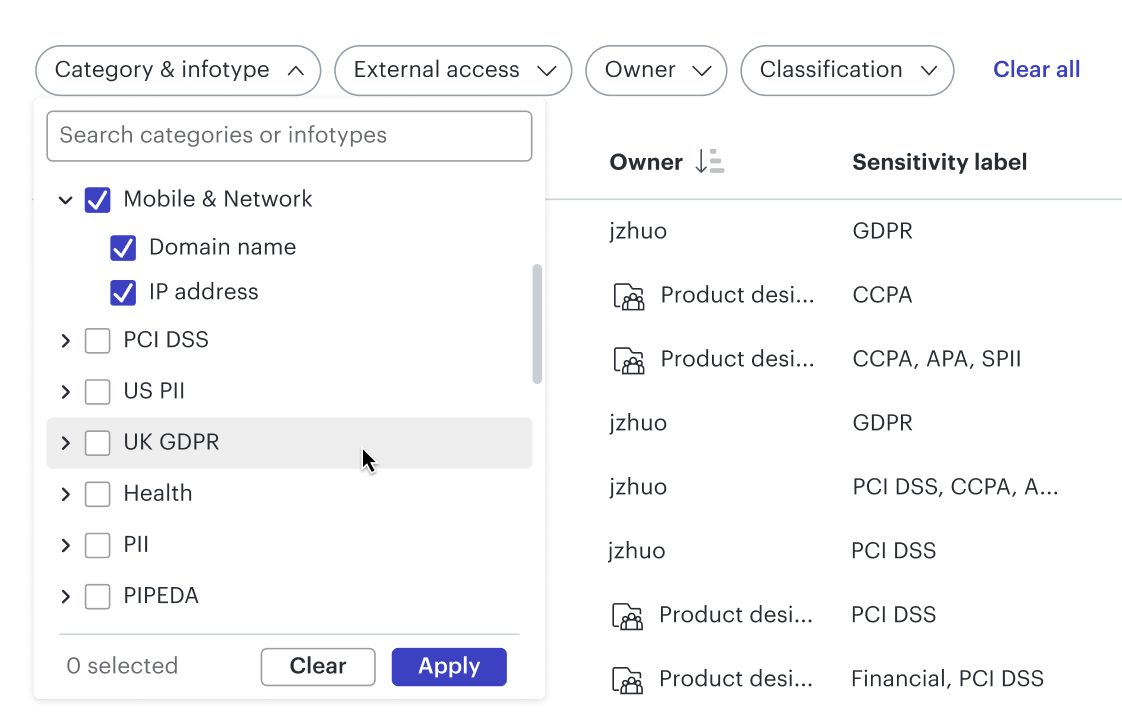 Lucid admin panel: Compliance settings – Lucid