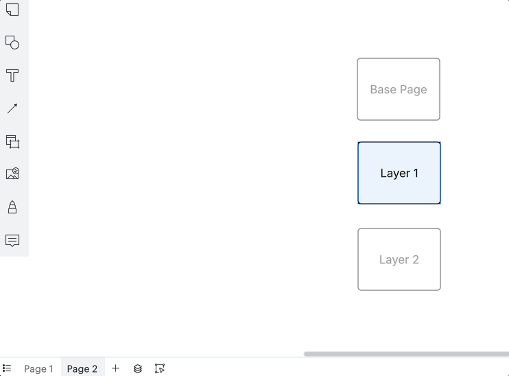 switch-between-laag-in-Lucidchart.gif