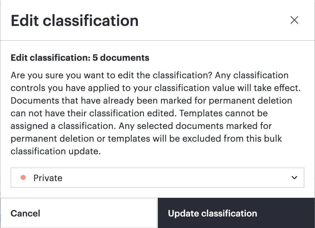 edit-classification-panel-to-select-classification-and-update-for- test.png