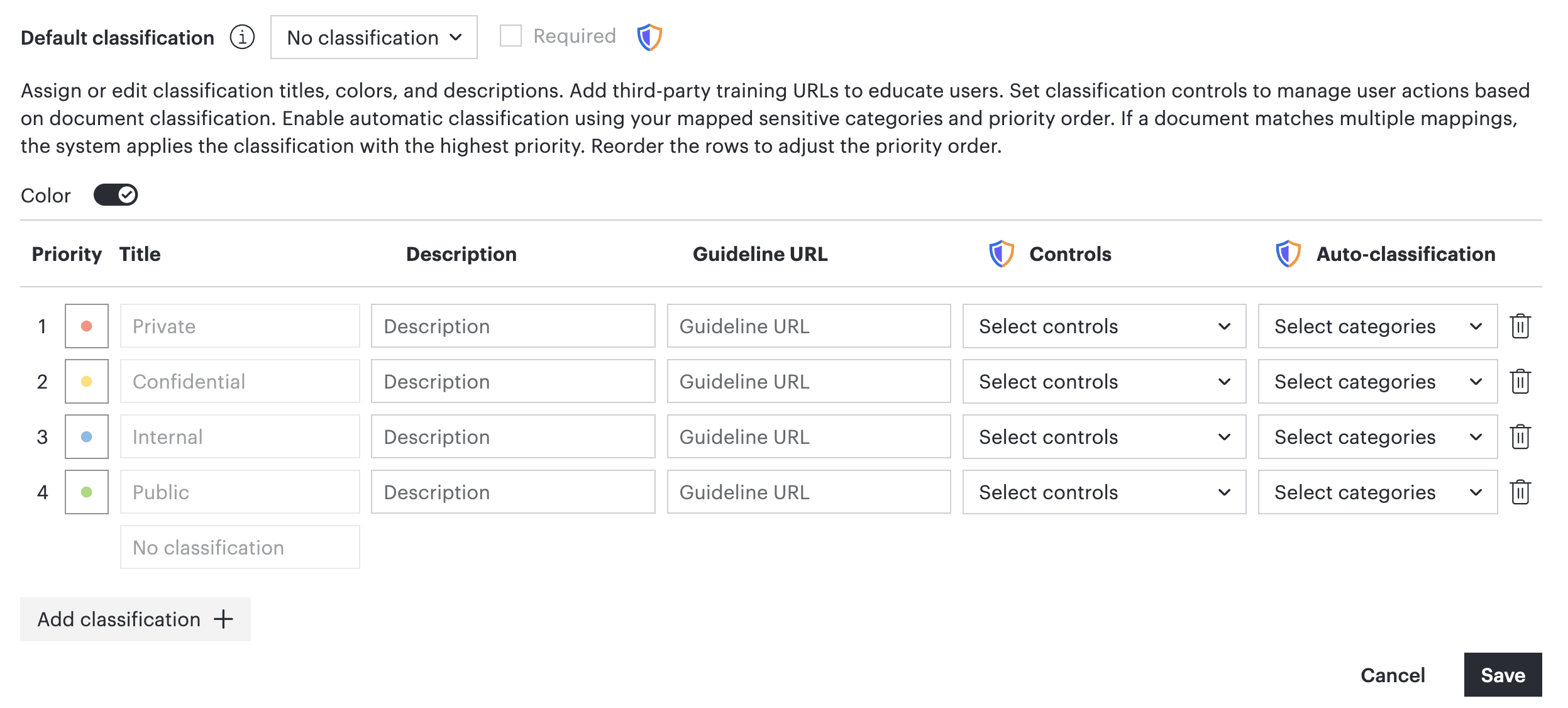 edit-custom-classifications-with-Enterprise Shield-offerings.png