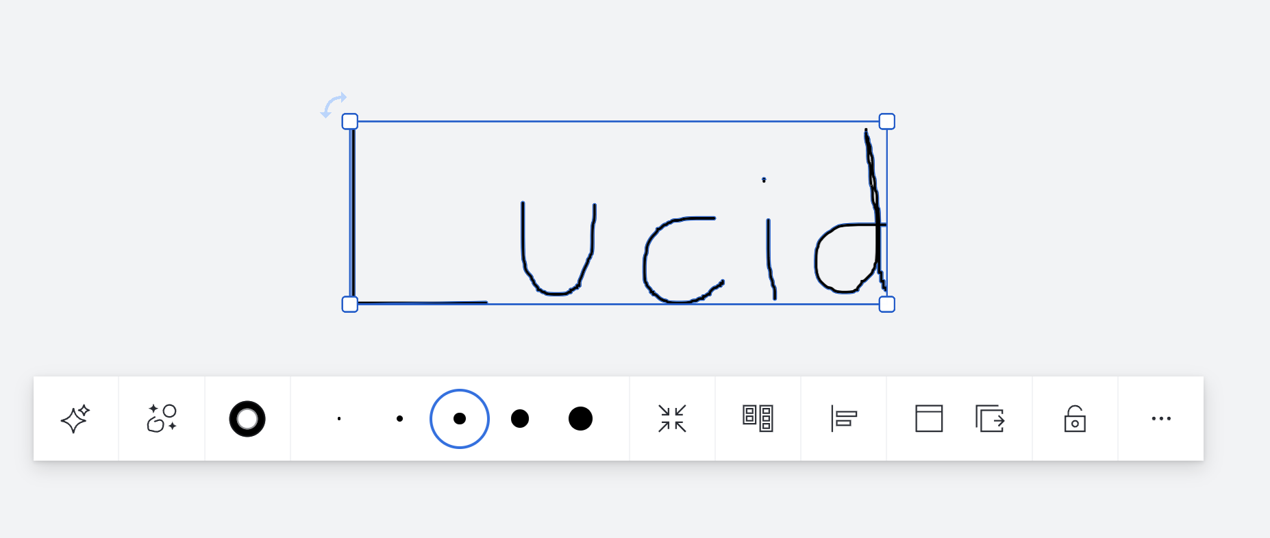 как оформить существующий рисунок, выполненный от руки на доске Lucidsparkboard.png
